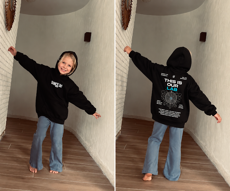 HOODIE KIDS — THIS IS OUR LAB